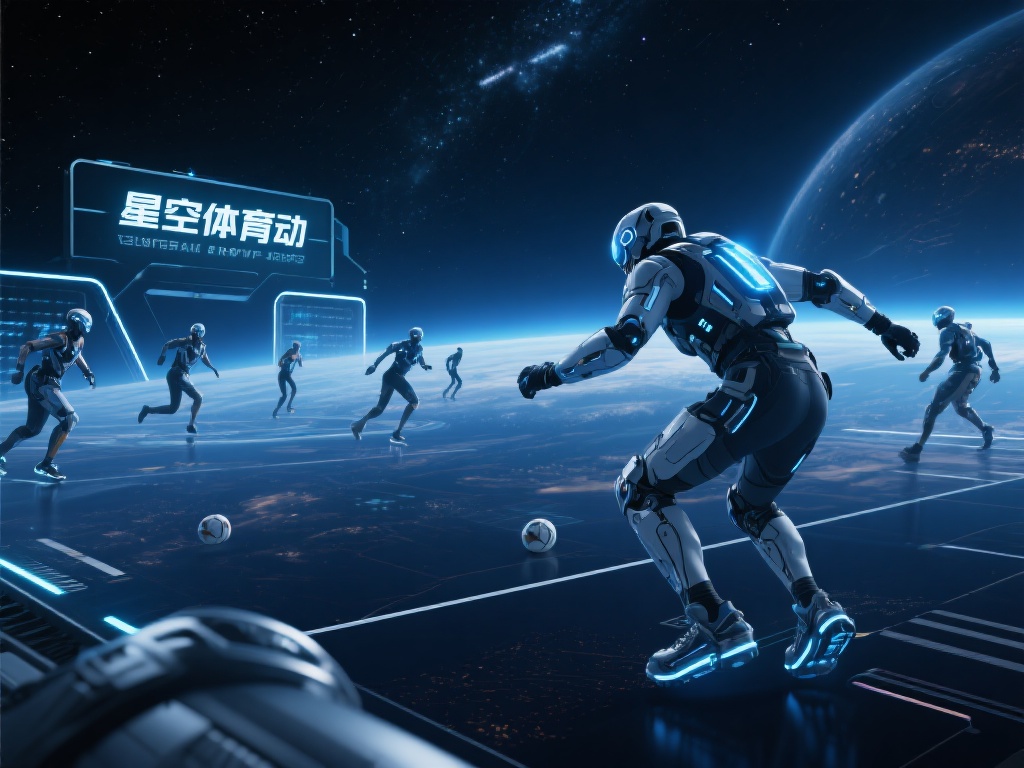 想象一下，在无垠的星空下，你身着高科技装备，与队友