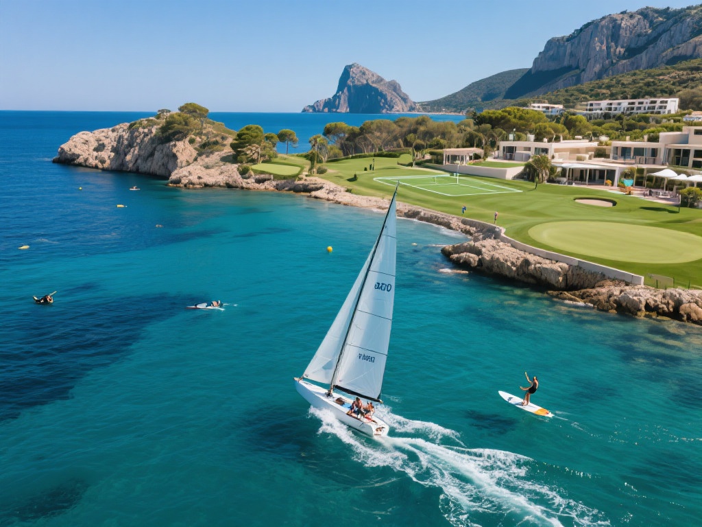 此外，马洛卡的海滨风光为水上运动提供了天然条件。从