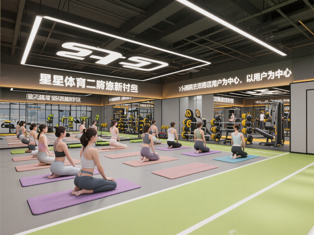 此外，场馆还设置了多功能区域，满足不同人群的需求。