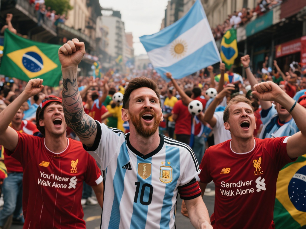 足球的热潮不仅仅体现在赛场上，球迷文化同样是不可或