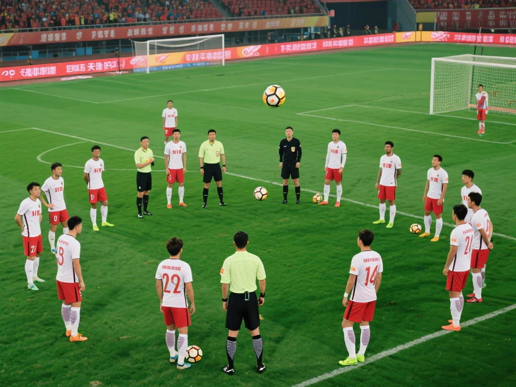 在足球比赛中，定位球往往是改变战局的关键，而任意球